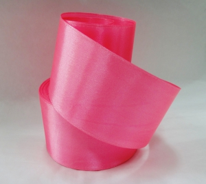 Лента атласная 50 мм (цв05 розовый  , 23 метра )