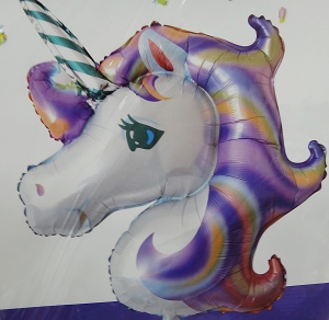 Декор воздушный  ЕДИНОРОГ ( 77х70 см  )