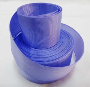 Лента репсовая  однотонная ( высота 4 см  , 18 метров в рулоне)цв .сиреневый