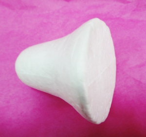 Пенопласт колокольчик  ( 8 см )