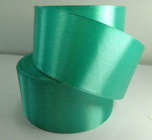 Лента атласная 40 мм(цв.54 мятный / 23 метра)