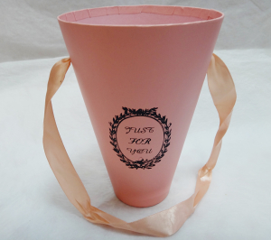 Коробка для цветов  (1 шт , диаметр 15х20 высота см)