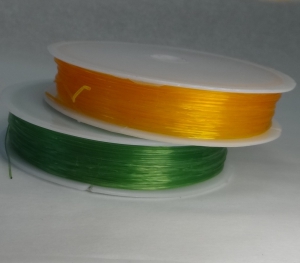 Леска силиконовая (2 шт ) 0,5 мм  50 метров .