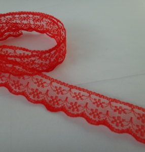 Кружево ( полиамид ) 0059  ( ширина 2 см , 11етров )
