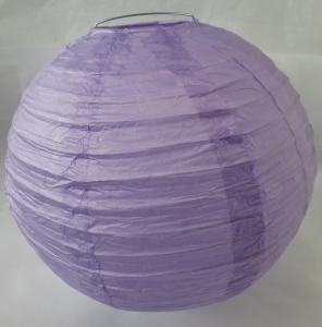 Шар декоративный , сиреневый , диаметр 25 см.
