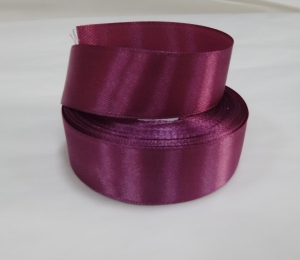 Лента атласная 25 мм(цвет 171 темно-лиловый 23 метра )