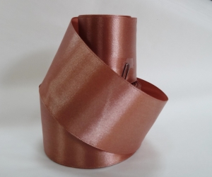 Лента атласная 50 мм (цв. 117 св.коричневый  , 23 метра )