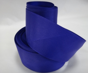 Лента репсовая  однотонная  цв.фиолетовый ( высота 4 см  , 18 метров в рулоне)