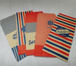 Конверт подарочный (упаковка 5 шт  11х8 см.)