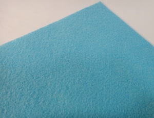 Фетр голубой ( 1 х200х300  мм)