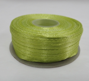 Лента атласная 3 мм (91 метров )цв. 109 св.оливковый