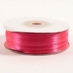 Лента атласная 3 мм ( 91метр )ув 129 корал.розовый