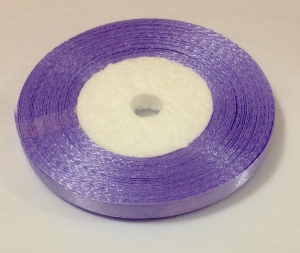 Лента атласная 7 мм(цв.140 \21 светло- сиреневый / 23 метра)