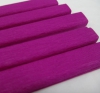 Бумага крепп  (50х200 см)  Цвет фуксия