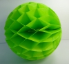 Шар декоративный , соты  , зеленый, диаметр  см.