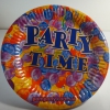 Тарелочка - "Время вечеринки" 23см комплект 10 шт.)