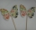 Мини декор на палочке (бабочка ) .